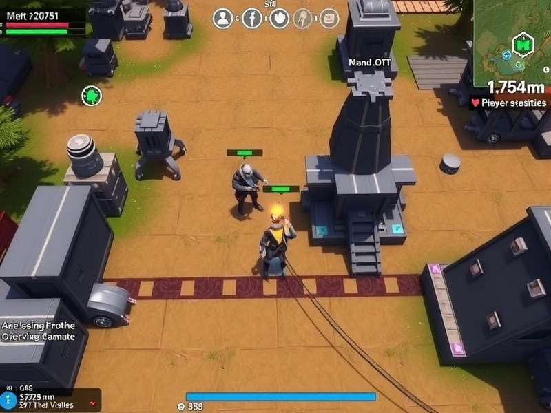 Titan Overlords Battle Royale gameplay screenshot