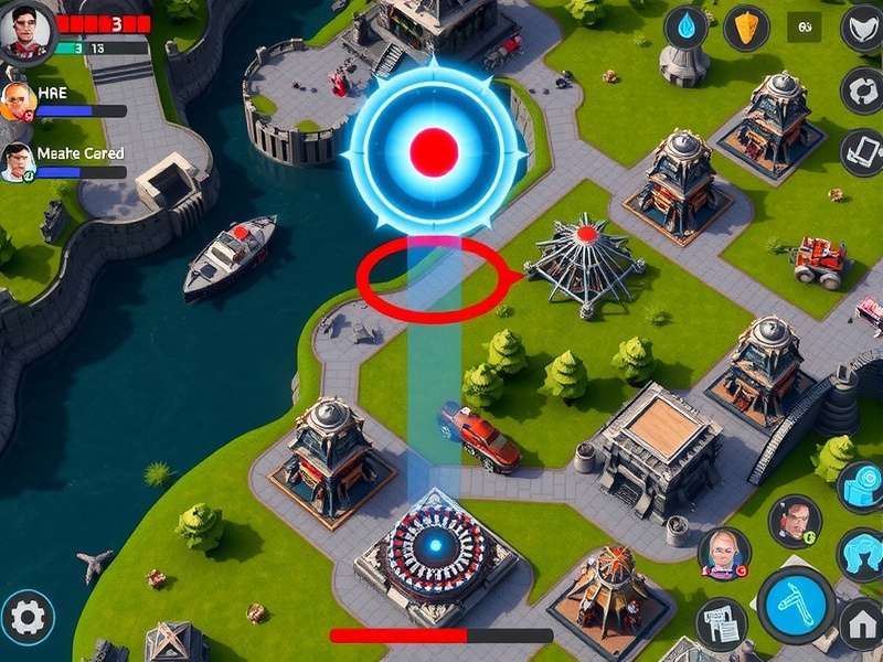 Titan Overlords Battle Royale map overview